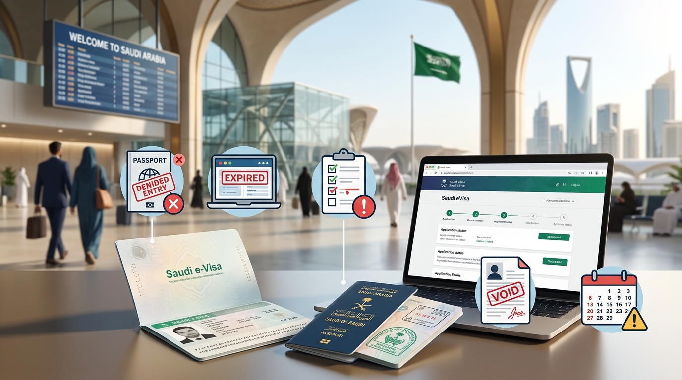 5 Visa Mistakes That Could Get You Denied Entry to Saudi Arabia