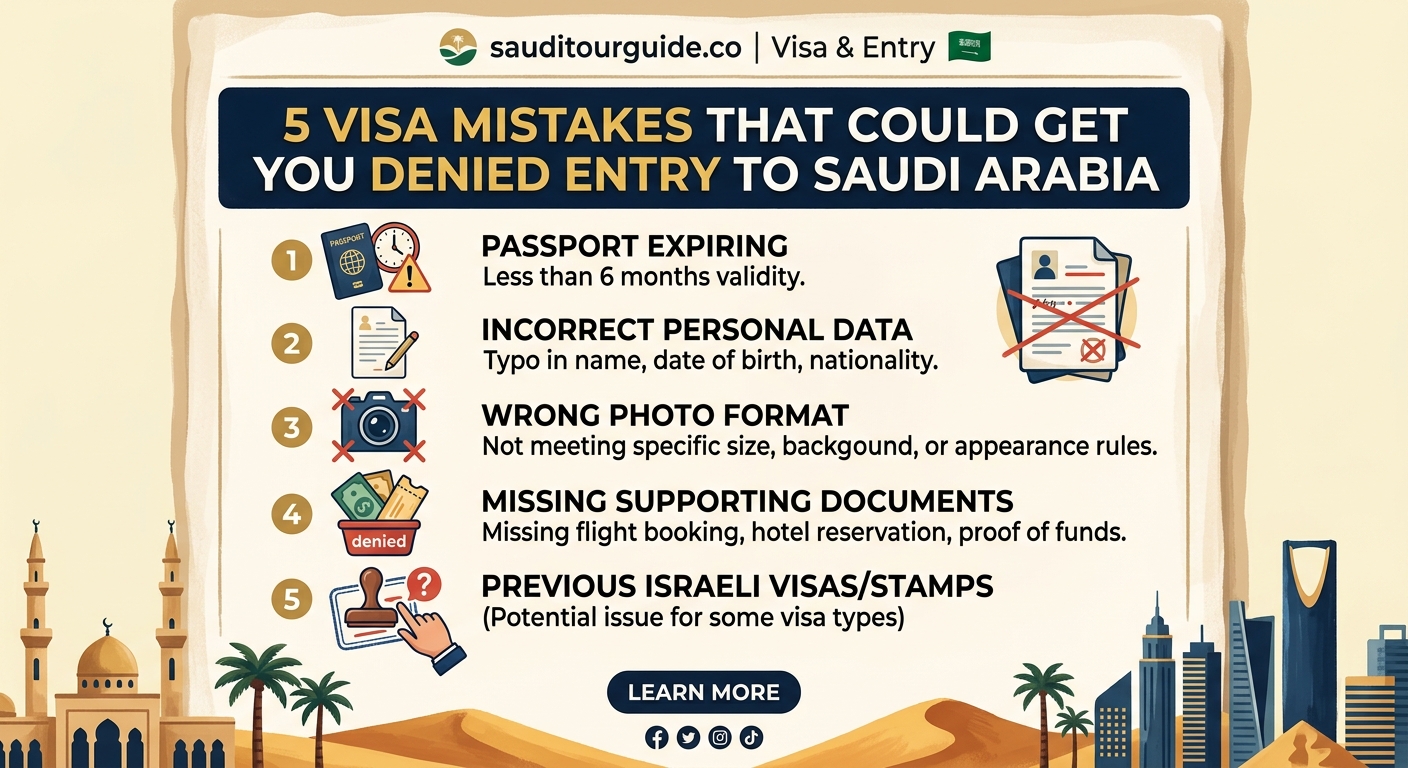 5 Visa Mistakes That Could Get You Denied Entry to Saudi Arabia — 2