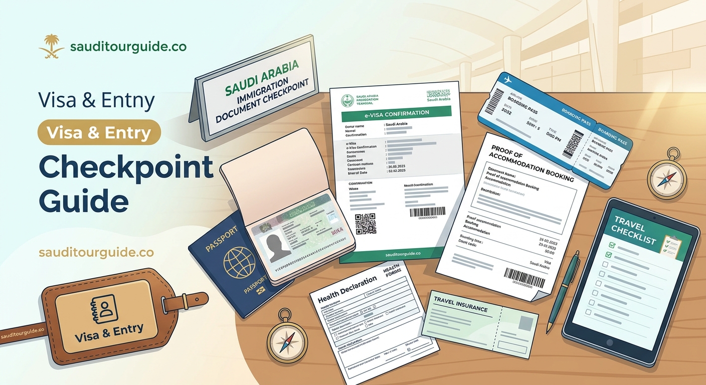 What Documents Do You Actually Need at Saudi Immigration? A Checkpoint Guide - Illustration 2
