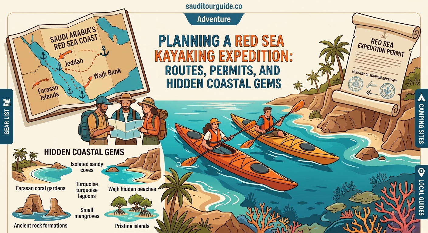 Planning a Red Sea Kayaking Expedition: Routes, Permits, and Hidden Coastal Gems - Illustration 1