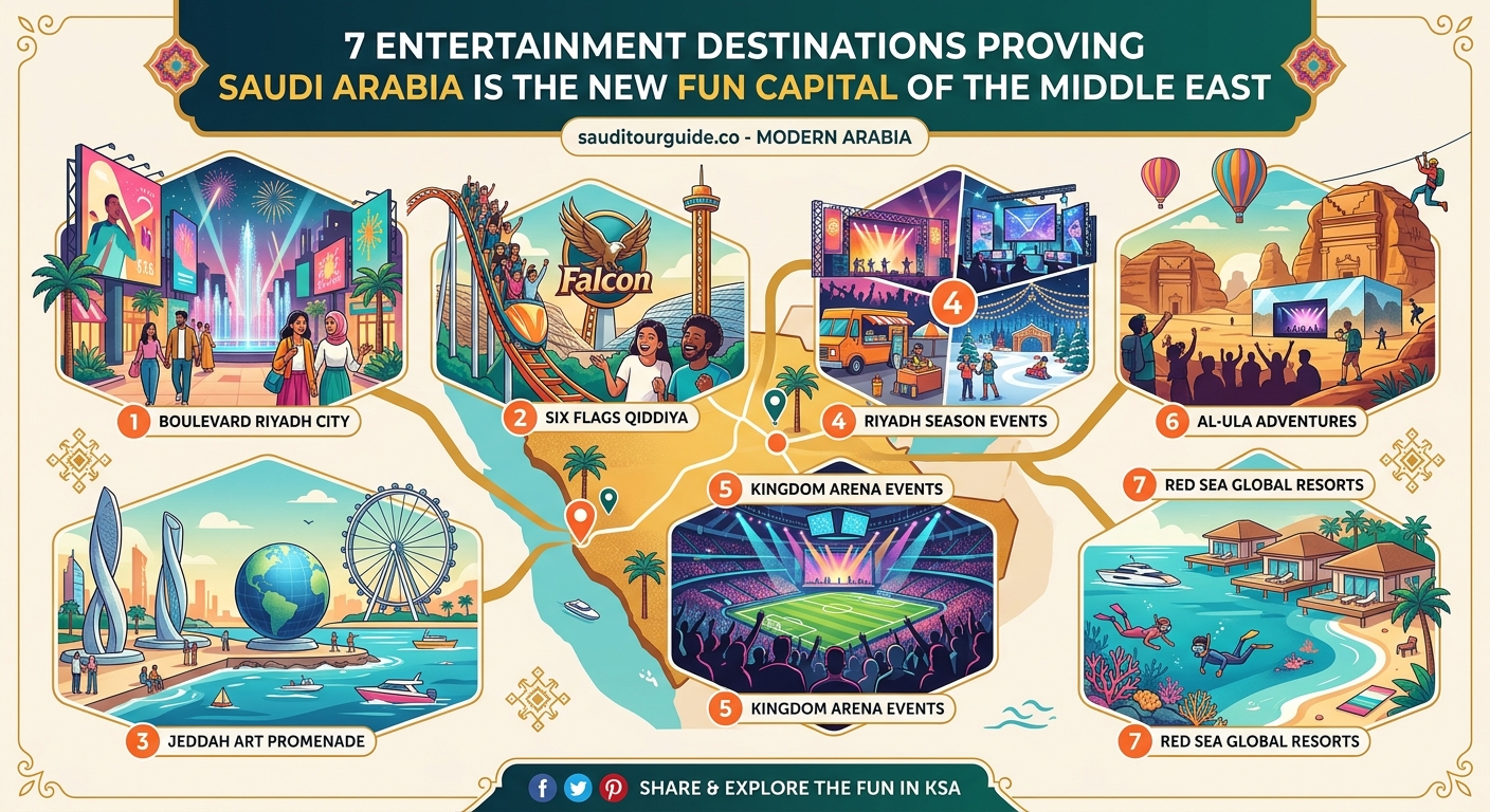 7 Entertainment Destinations Proving Saudi Arabia Is the New Fun Capital of the Middle East - Illustration 1