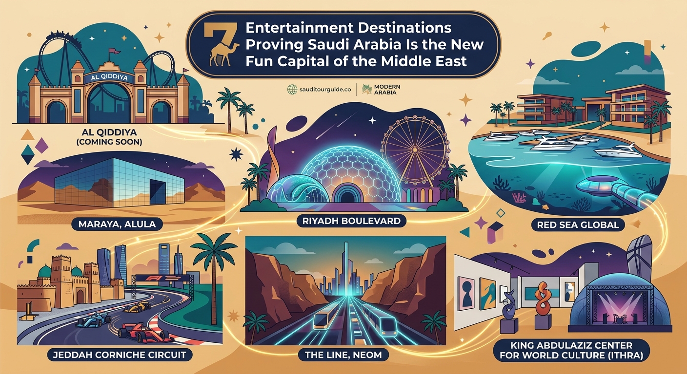 7 Entertainment Destinations Proving Saudi Arabia Is the New Fun Capital of the Middle East - Illustration 2