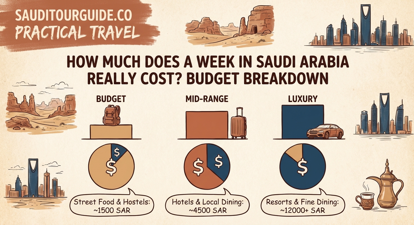How Much Does a Week in Saudi Arabia Really Cost? Budget Breakdown for Every Travel Style — 2