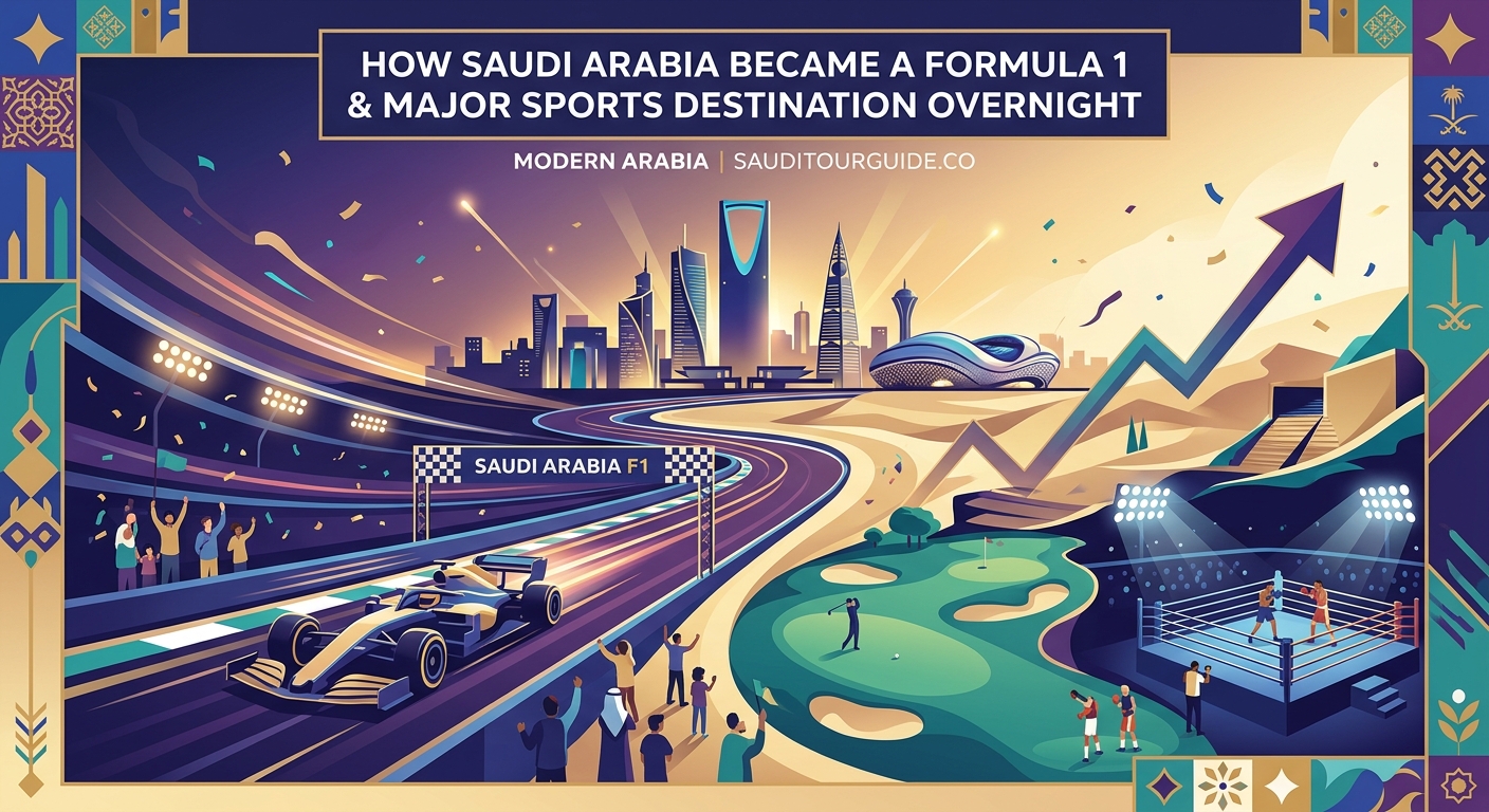 How Saudi Arabia Became a Formula 1 and Major Sports Destination Overnight — 2