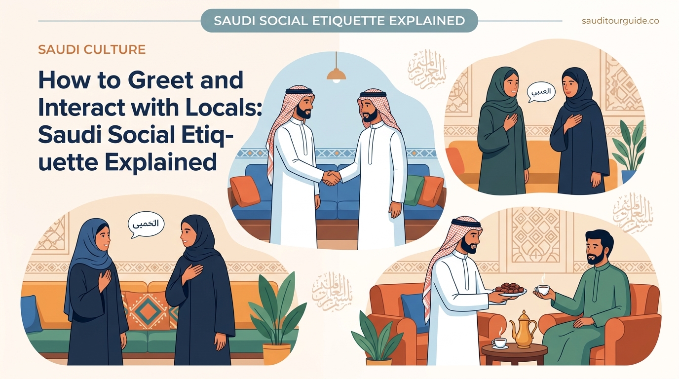 How to Greet and Interact with Locals: Saudi Social Etiquette Explained — 1