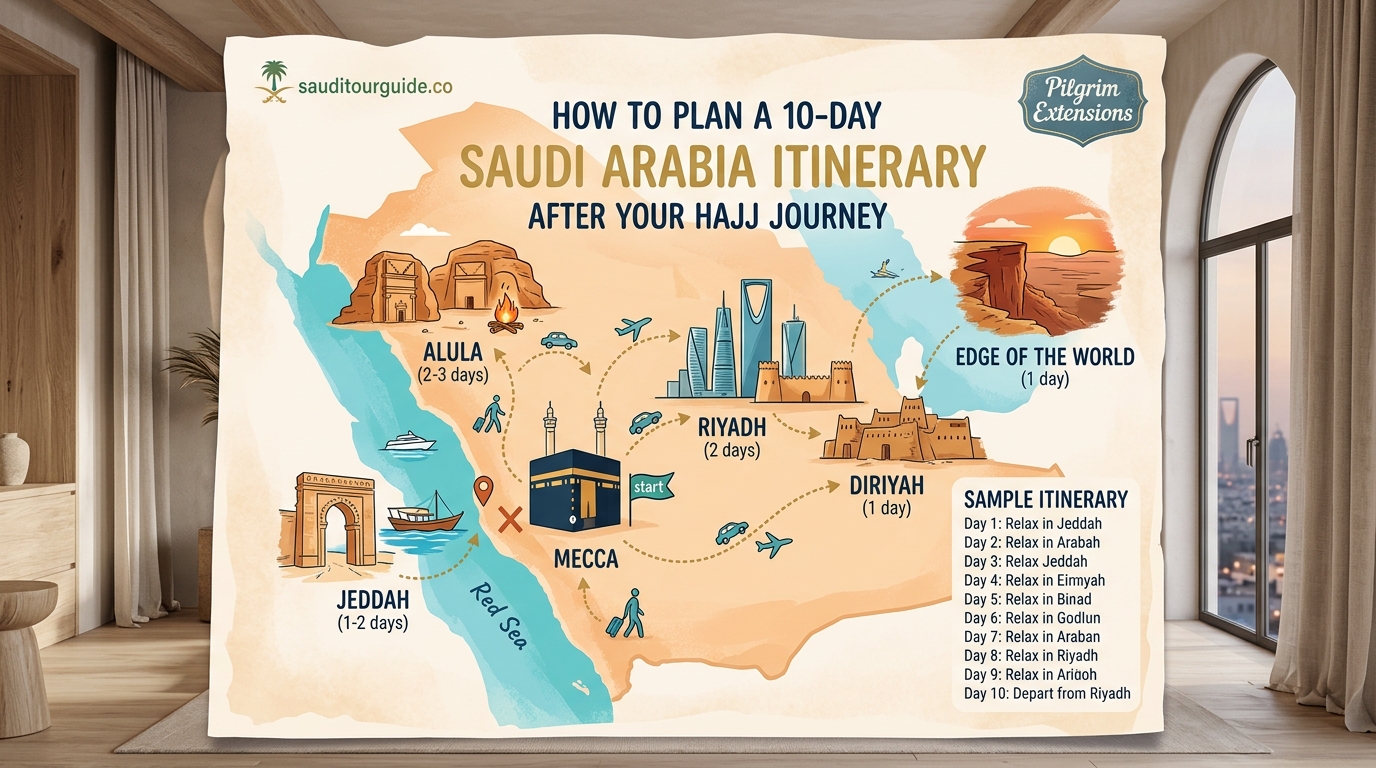 How to Plan a 10-Day Saudi Arabia Itinerary After Your Hajj Journey — 1