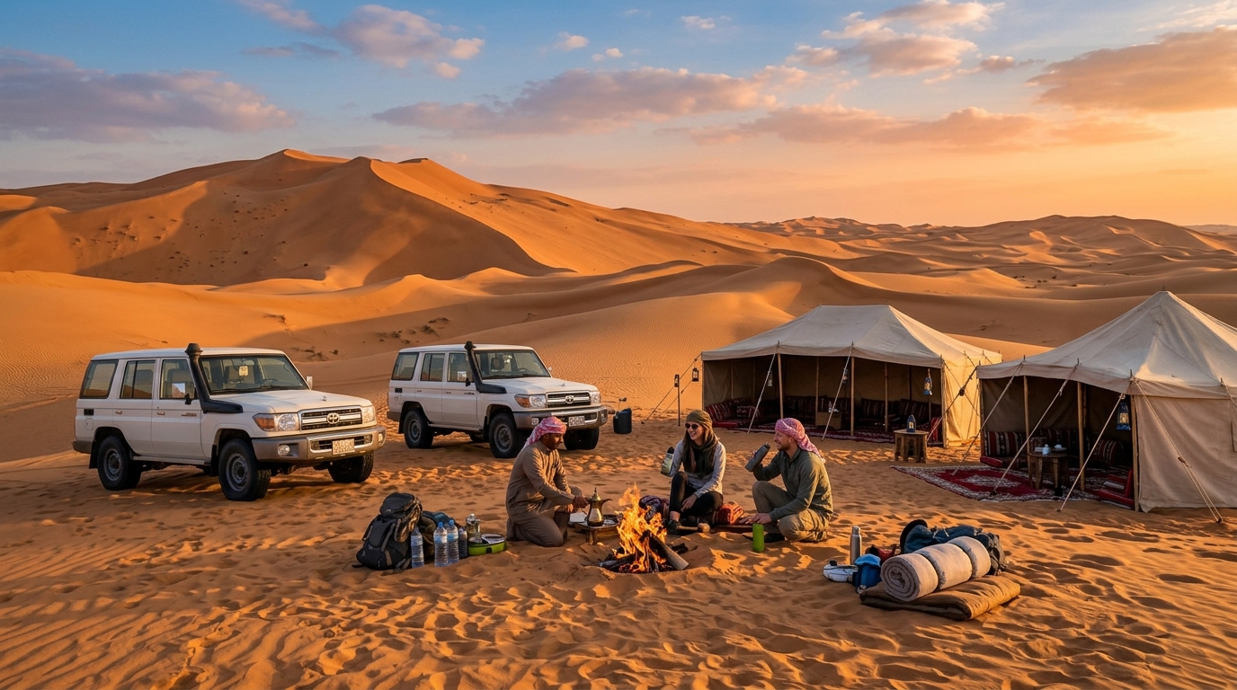 How to Survive and Thrive on a Multi-Day Desert Safari in the Empty Quarter