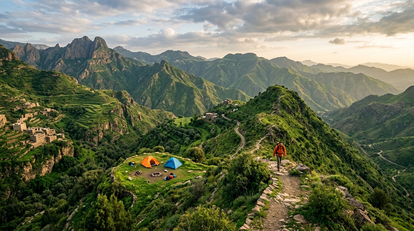 Mountain Adventures in Asir: Where to Hike, Camp, and Explore Saudi Arabia's Green Highlands