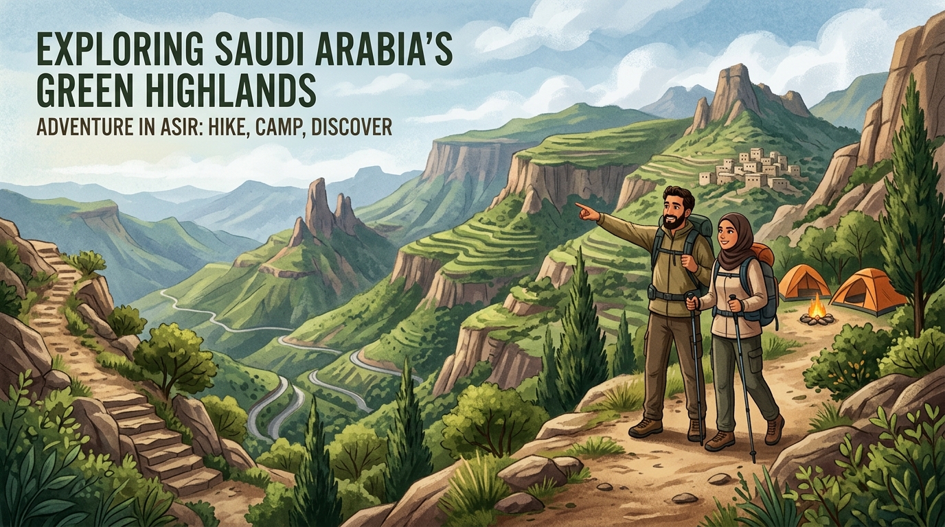 Mountain Adventures in Asir: Where to Hike, Camp, and Explore Saudi Arabia's Green Highlands - Illustration 2