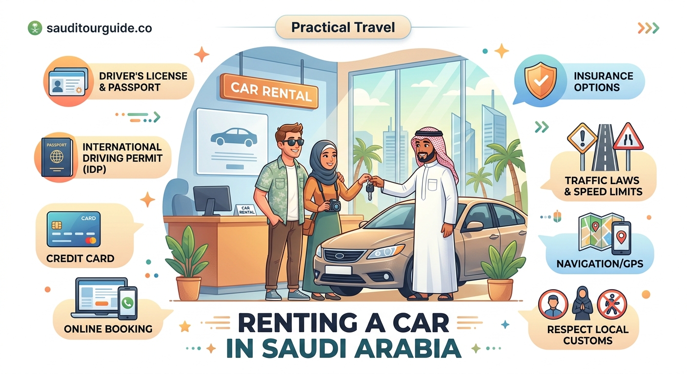 Renting a Car in Saudi Arabia: Everything Foreign Tourists Need to Know Before Hitting the Road - Illustration 1