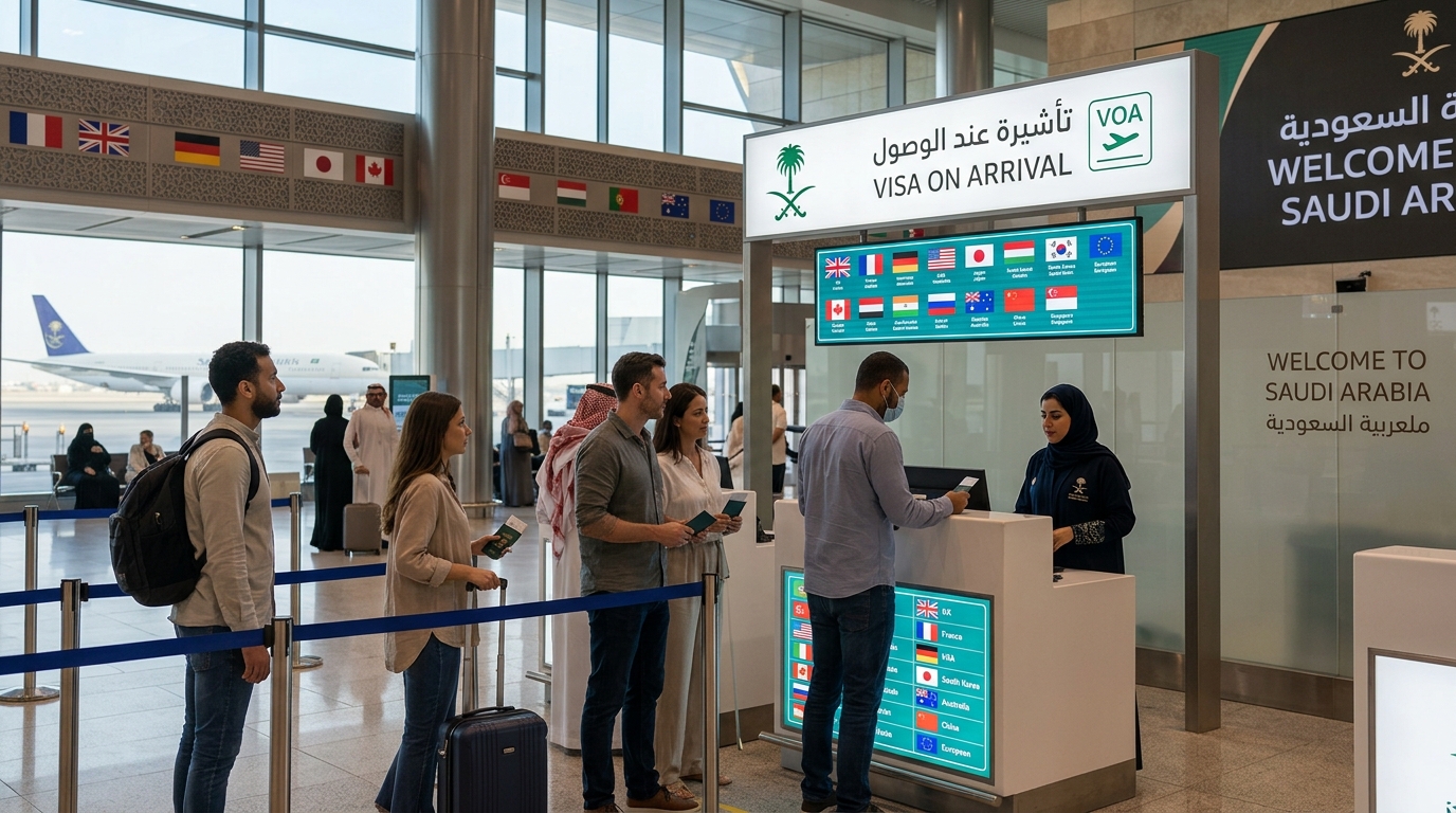 Saudi Arabia Visa-Free Entry: Which 49 Countries Qualify for Visa on Arrival
