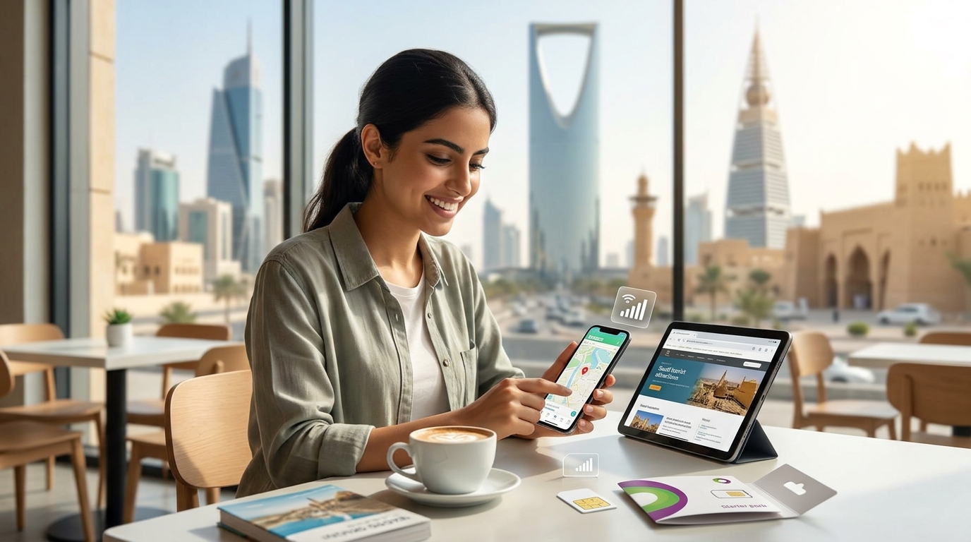 Staying Connected in Saudi Arabia: SIM Cards, WiFi, and Mobile Data for Travelers