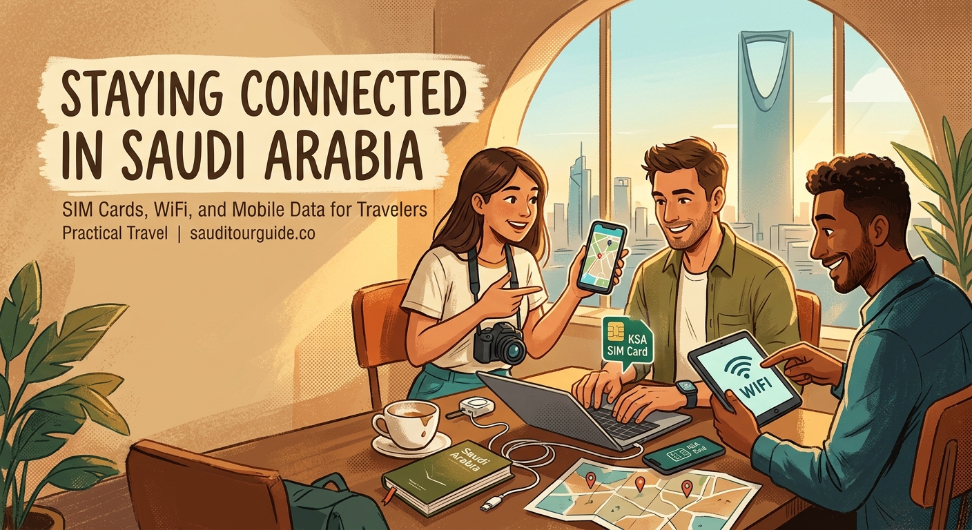 Staying Connected in Saudi Arabia: SIM Cards, WiFi, and Mobile Data for Travelers — 2