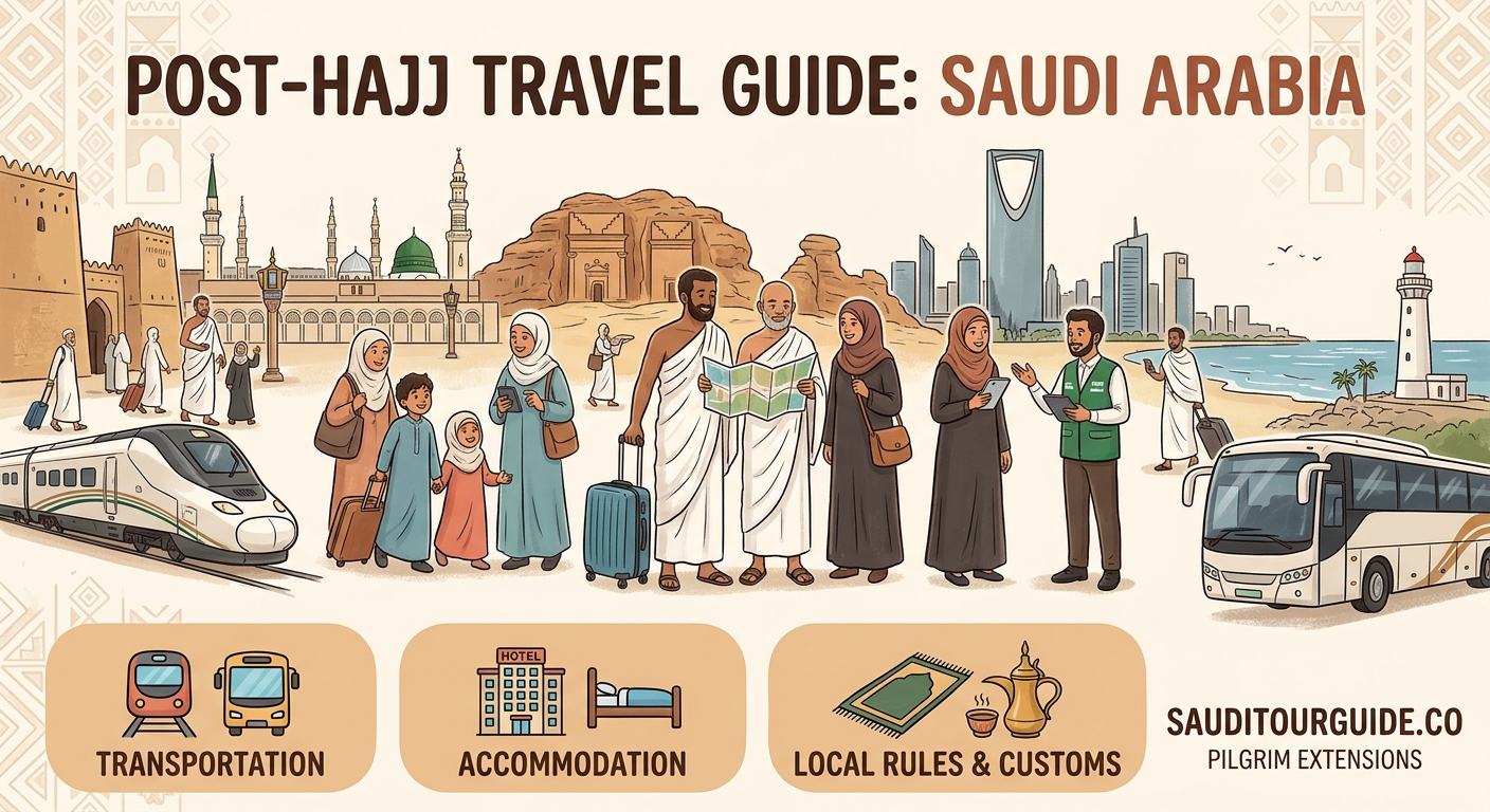 What Pilgrims Need to Know About Traveling Within Saudi Arabia After Hajj — 1