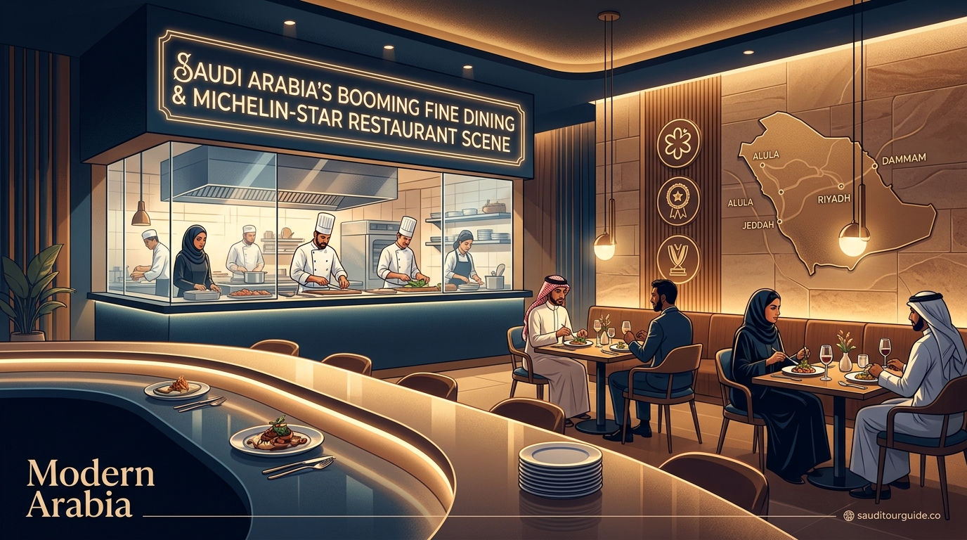 Where to Experience Saudi Arabia's Booming Fine Dining and Michelin-Star Restaurant Scene - Illustration 1