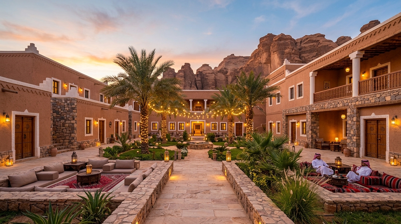 Where to Stay in Saudi Arabia: Accommodation Options Beyond International Hotel Chains