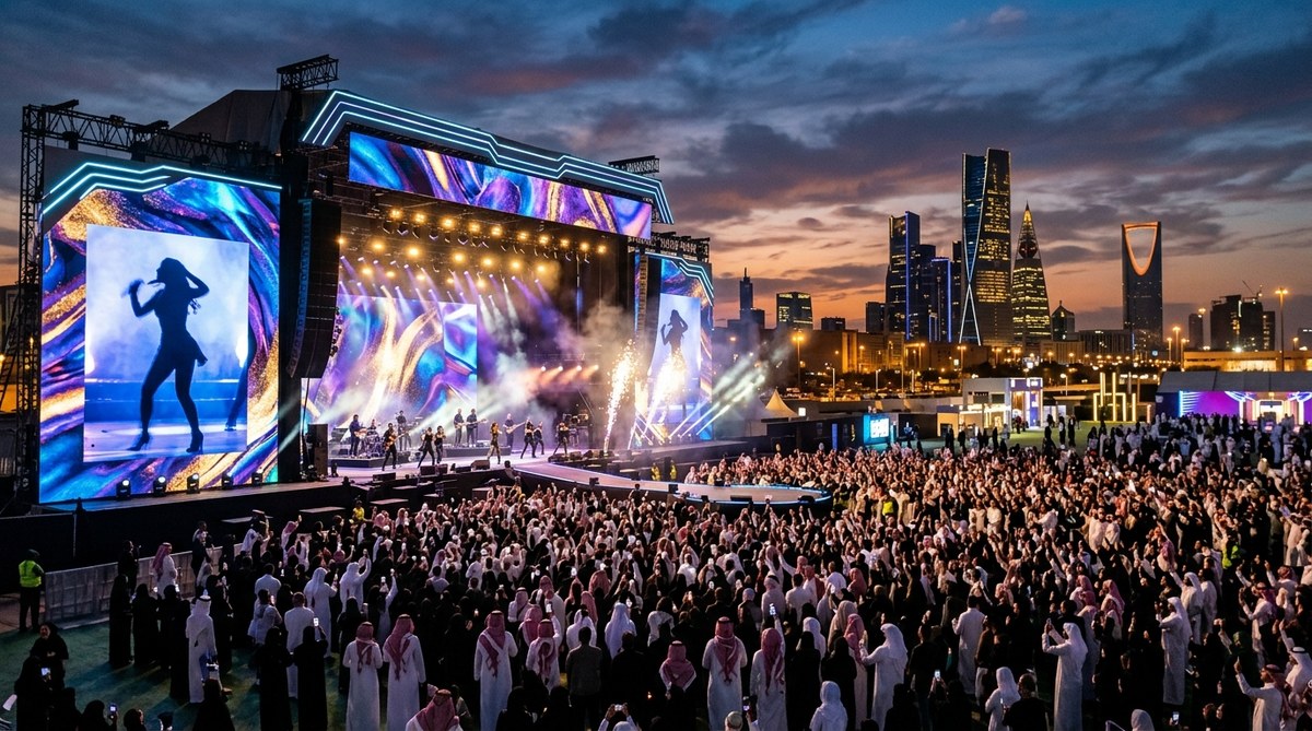 How Saudi Arabia Became a Global Concert Destination Attracting Beyoncé, BTS, and Major Artists