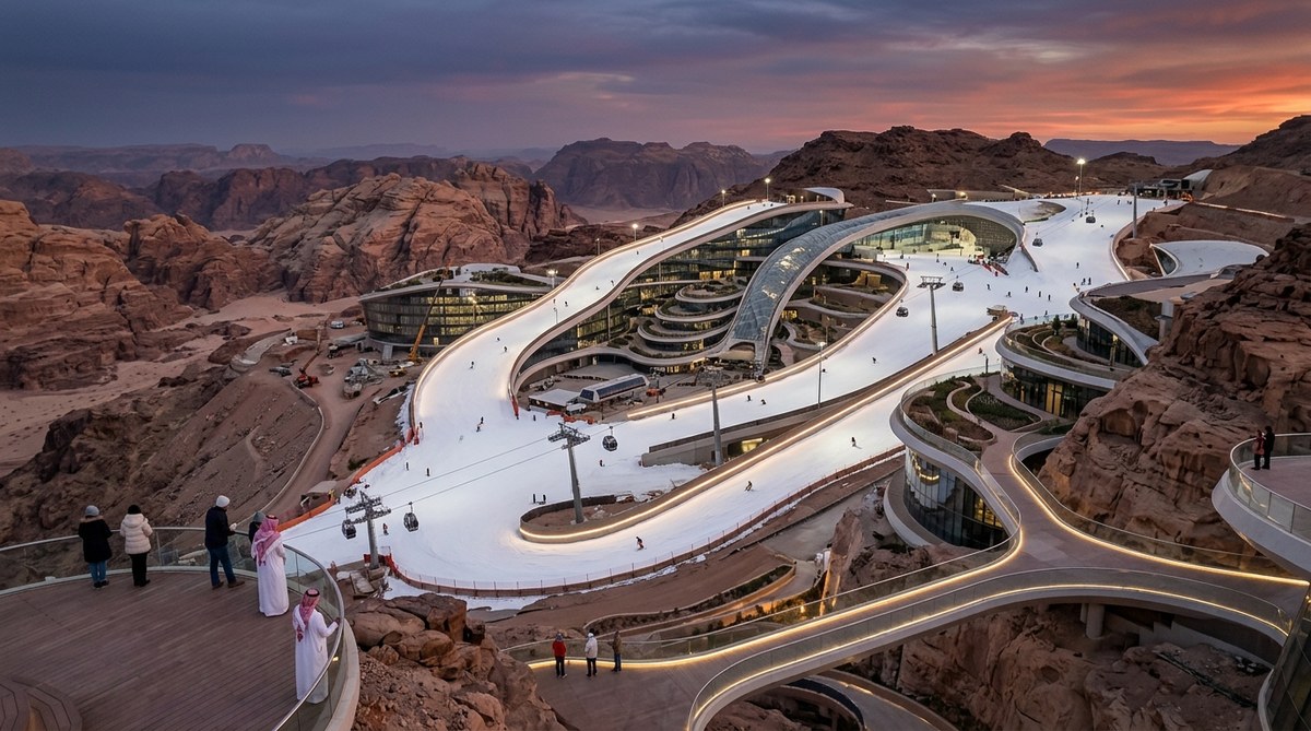 Is TROJENA Really Building a Year-Round Ski Resort in the Saudi Desert?