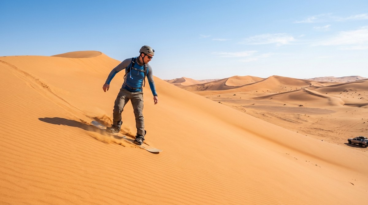 Sandboarding Down Saudi Arabia's Tallest Dunes: Where to Go and What Gear You Need