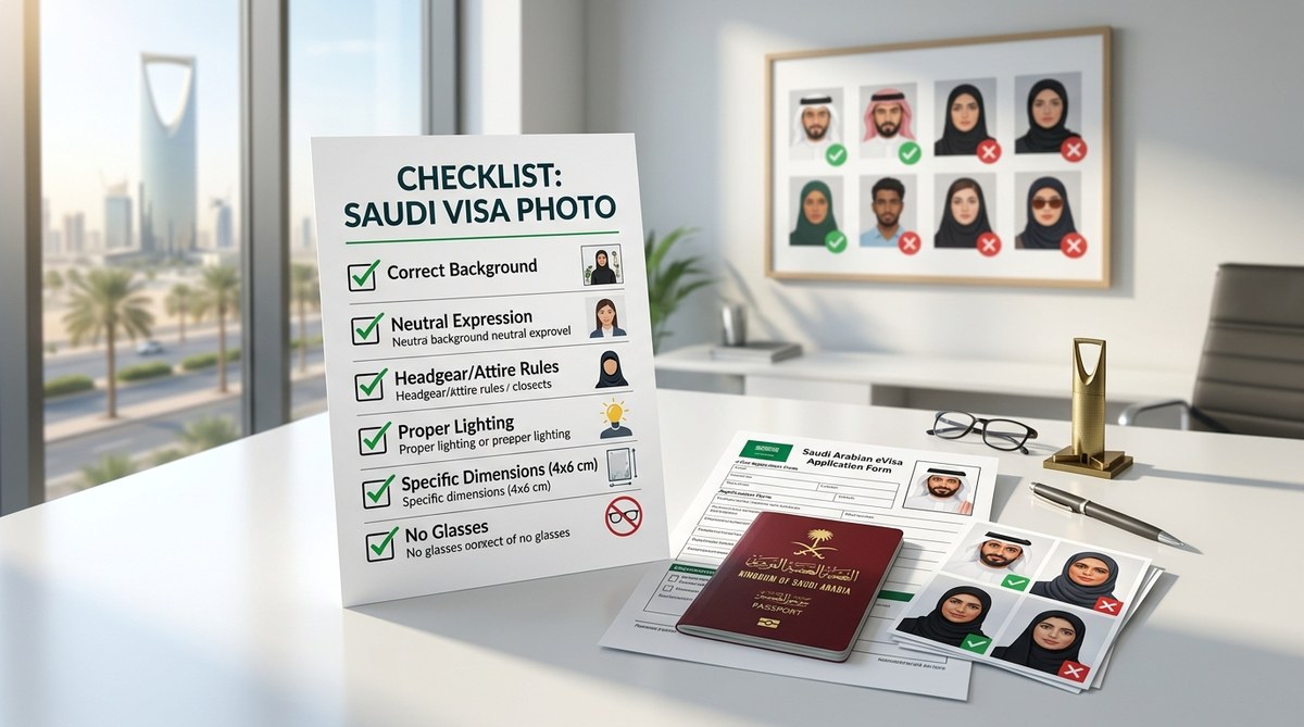 Saudi Arabia Visa Photo Requirements: Avoid Rejection with This Checklist