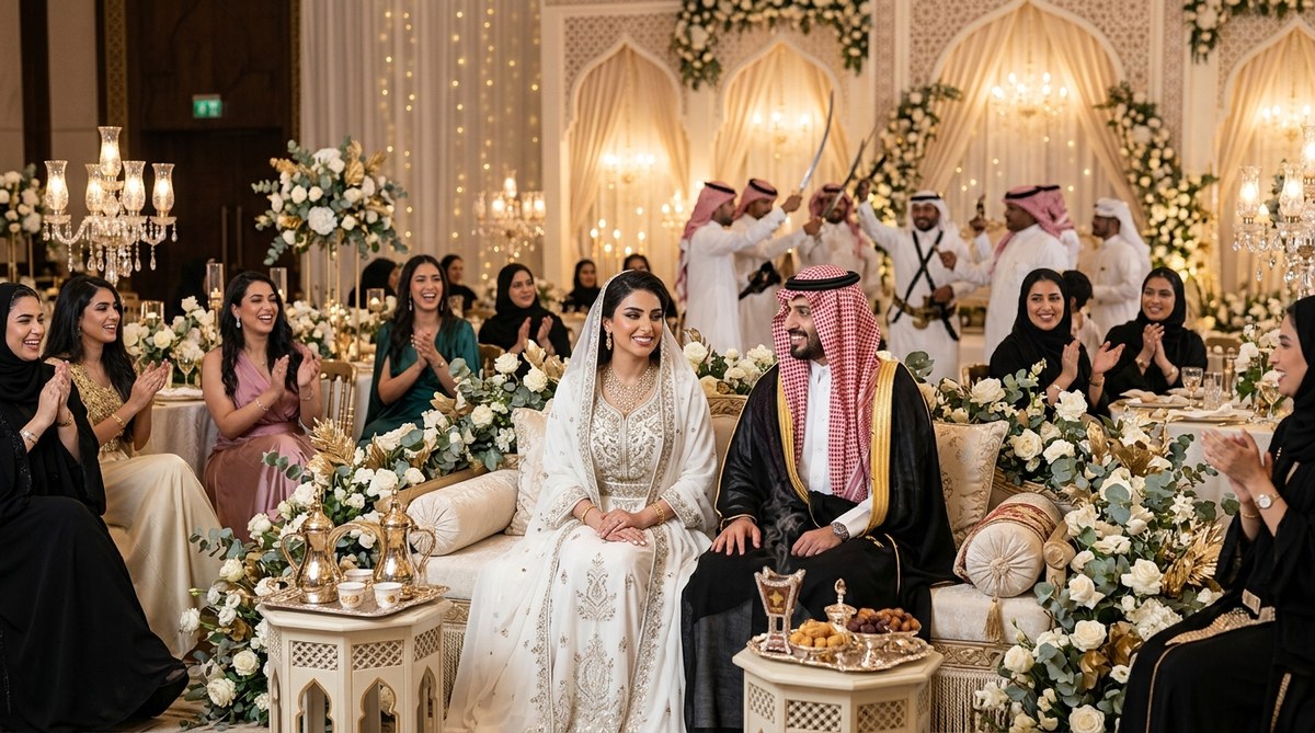 Saudi Wedding Traditions: What Happens at a Traditional Saudi Marriage Celebration