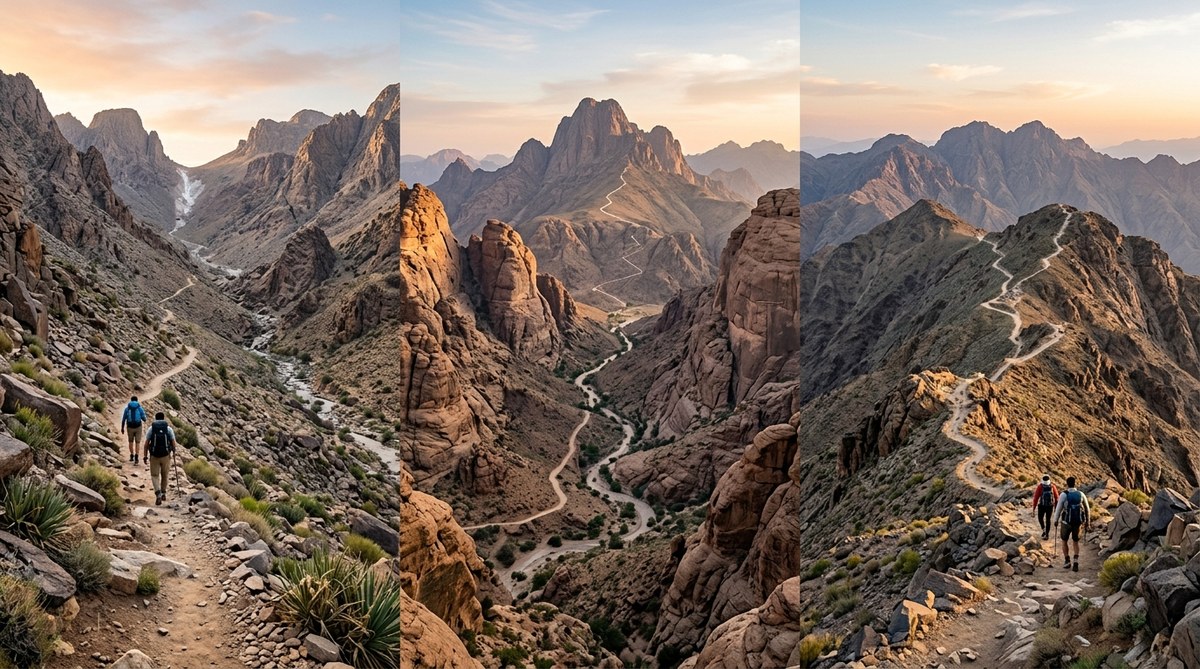 Three Epic Multi-Day Trekking Routes Through Saudi Arabia's Mountain Wilderness