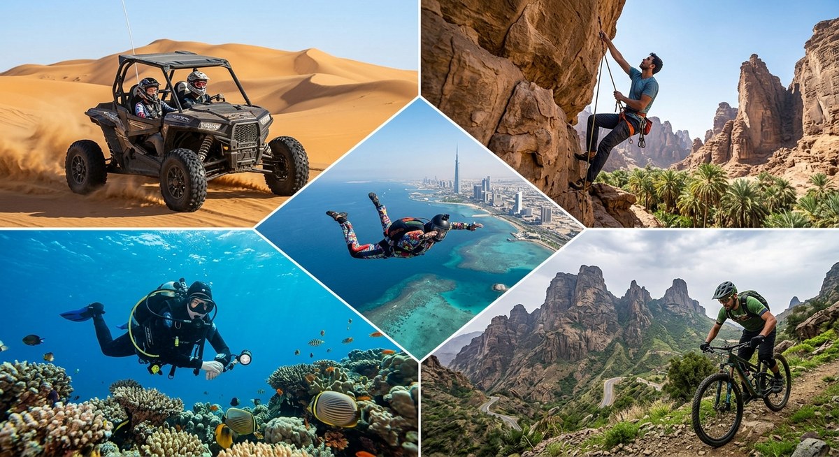 Top 5 Extreme Sports to Try in Saudi Arabia’s Adventure Hotspots