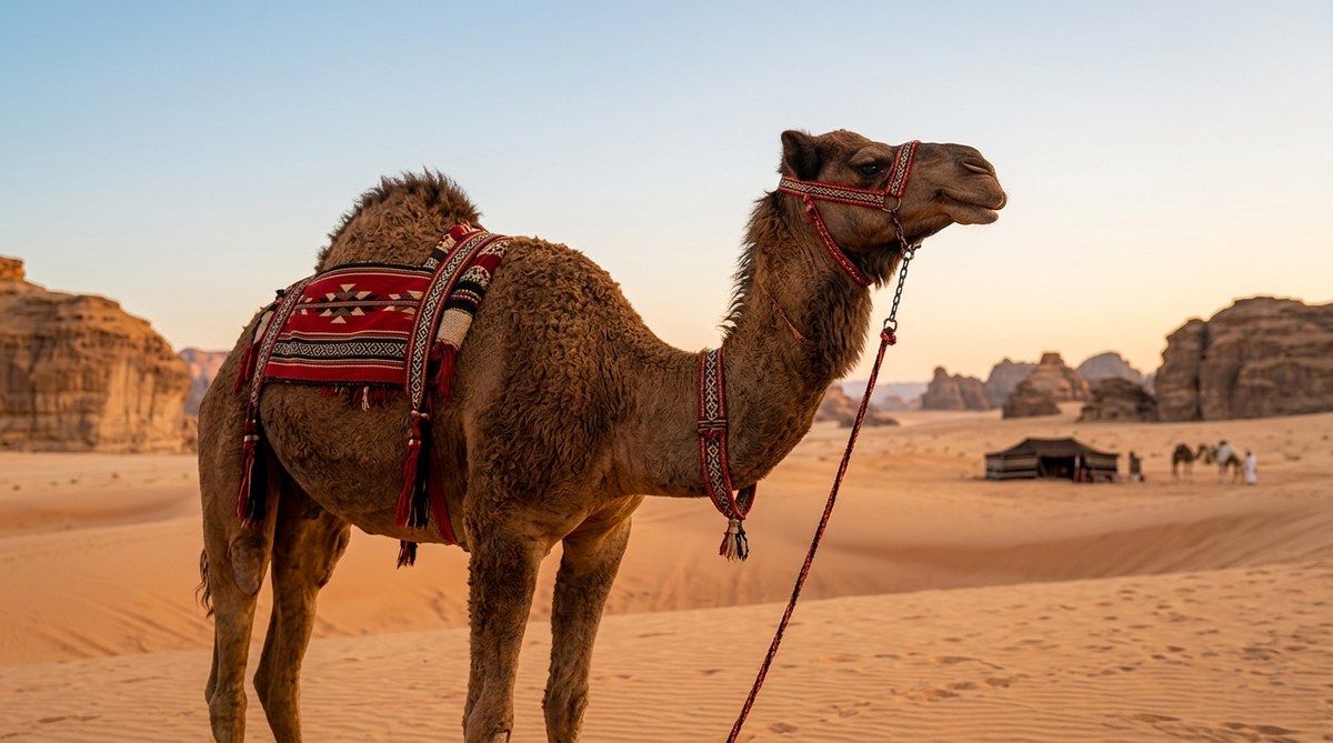 What Does the Camel Symbolize in Saudi Culture?
