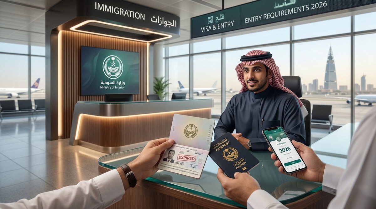 Can You Enter Saudi Arabia with an Expired Passport? Rules for 2026