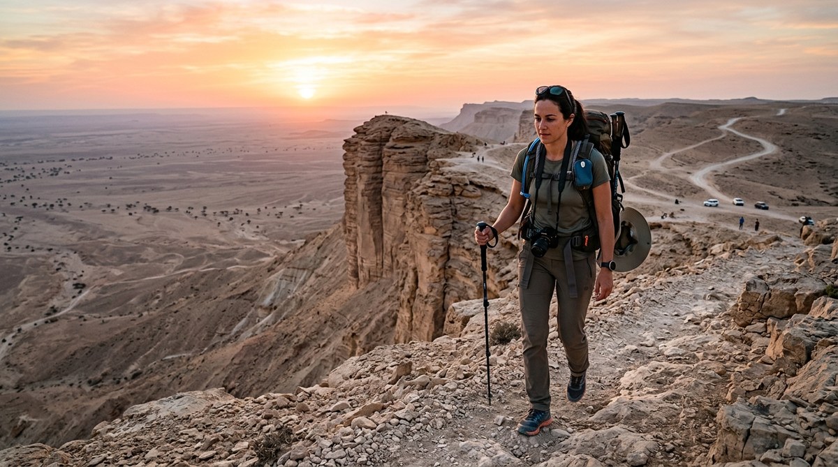 How to Explore Saudi Arabia's Edge of the World Like a Pro