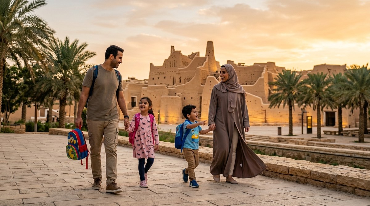 Saudi Arabia Visa for Families: Can You Travel with Kids?